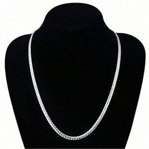 Elegant 925 sterling silver  Necklace with gift box